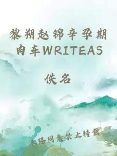 黎朔赵锦辛孕期肉车WRITEAS