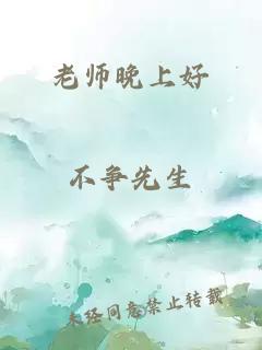 老师晚上好