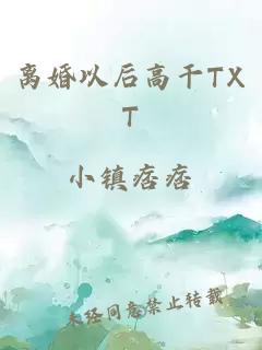 离婚以后高干TXT