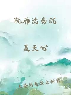 阮雁沈易沉