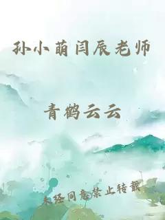 孙小萌闫辰老师